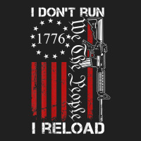 I Don't Run I Reload   We The People Funny Ar15 (on Back) T Shirt Ladies Polo Shirt | Artistshot