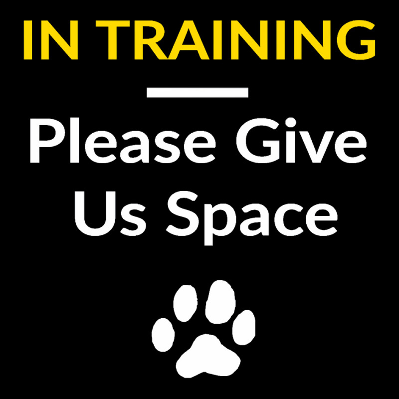 In Training Please Give Us Space For Dog Trainers Dog Owner Pullover H Fleece Short | Artistshot