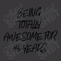 Being Totally Awesome For 46 Years Ladies Curvy T-shirt | Artistshot