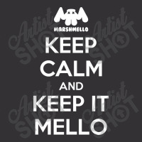 Keep Calm And Keep It Mello White Vintage Hoodie | Artistshot