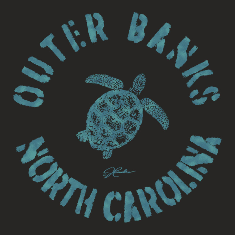 Jcombs Outer Banks, Nc, Sea Turtle Hoodie Ladies Fitted T-Shirt by kadejahdomenick | Artistshot