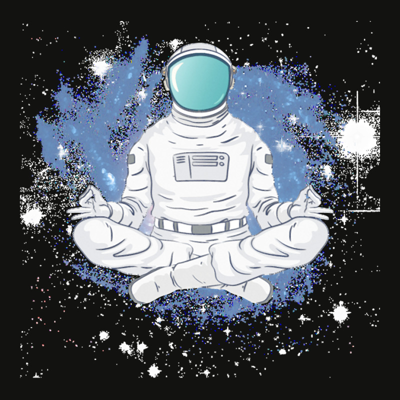 Astronaut Yoga Designs Meditates Sp T  Shirt Yoga Astronaut Meditates Scorecard Crop Tee by hermanceline | Artistshot