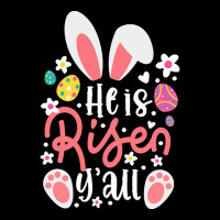 Bunny Ears T  Shirt Bunny Ears He Is Risen Y'all Easter Bunny Costume Pocket T-shirt | Artistshot