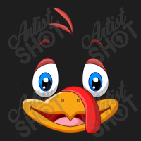 Silly Turkey Face Thanksgiving Classic T-shirt | Artistshot