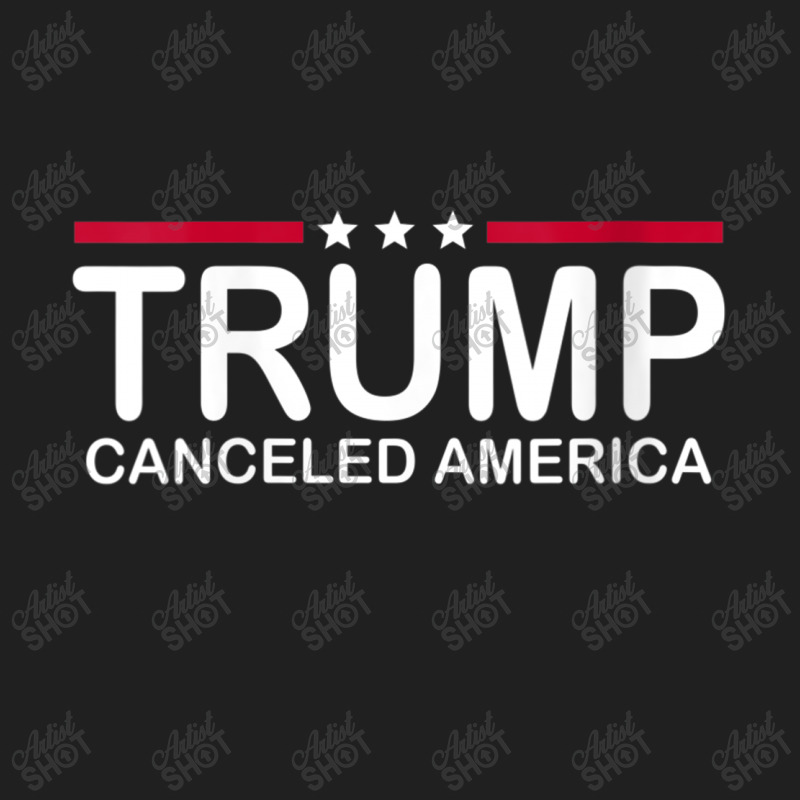 Trump Canceled America Drawstring Bags | Artistshot