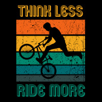 Think Less Ride More, Ride A Bike, Bmx Stunts Lightweight Hoodie | Artistshot