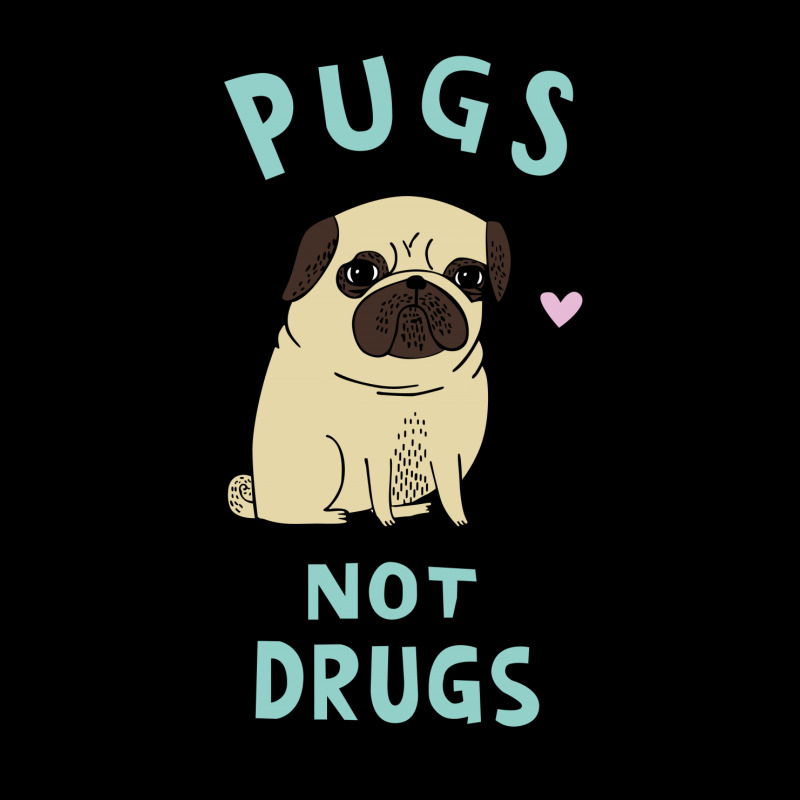 Pugs Not Drugs Cropped Sweater | Artistshot