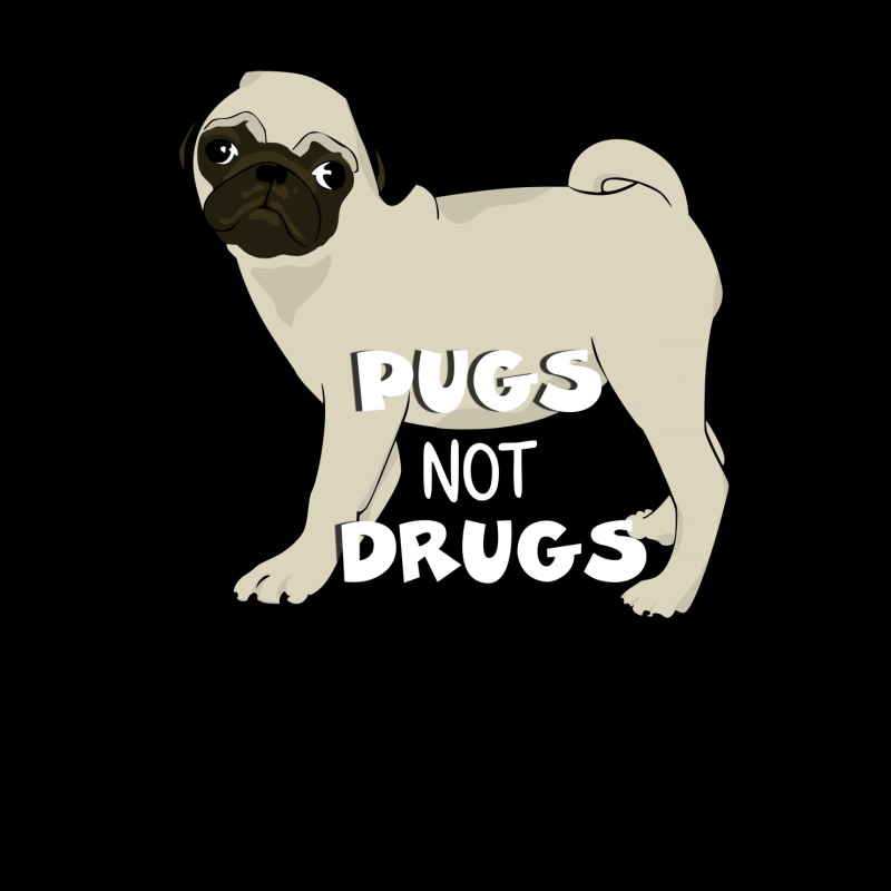 New Pugs Not Drugs Cropped Sweater | Artistshot