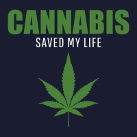 Cannabis Saved My Life Women's V-neck T-shirt | Artistshot