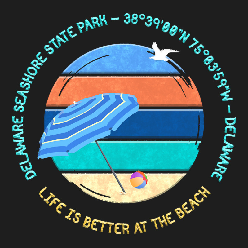 Delaware Seashore State Park T  Shirt Delaware Seashore State Park, De Classic T-shirt | Artistshot