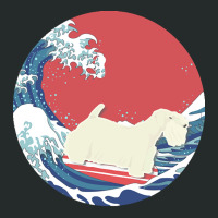 Sealyham Terrier T  Shirt Sealyham Terrier Gifts   Ocean Waves Surfing Women's Triblend Scoop T-shirt | Artistshot