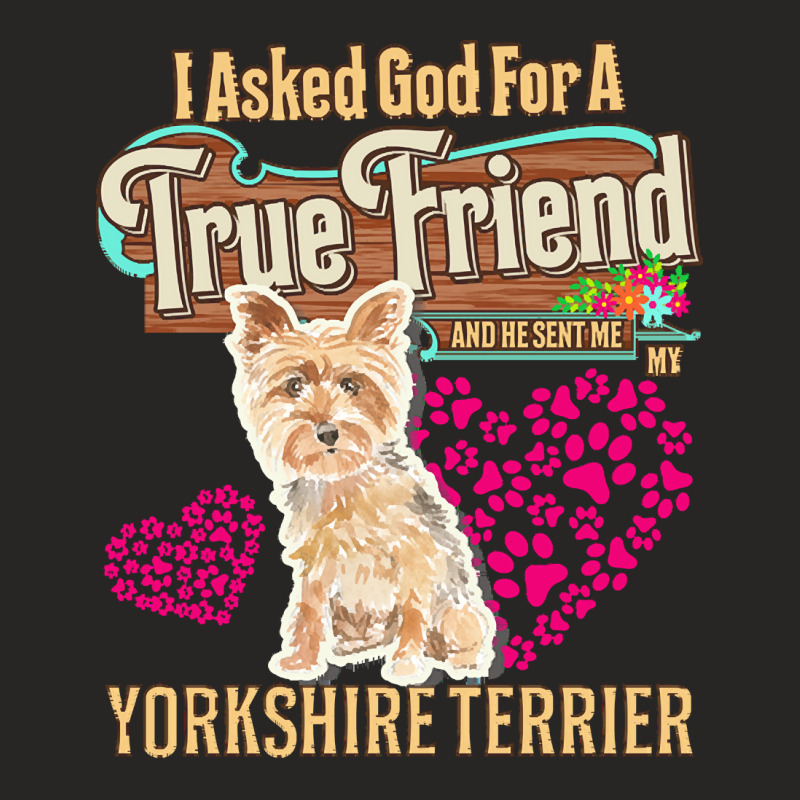 Yorkshire Terrier Owner Gift Yorkshire T  Shirt E N T  Shirt Ladies Fitted T-Shirt by christiansenmarlene | Artistshot