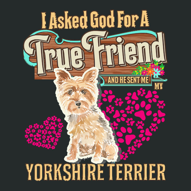 Yorkshire Terrier Owner Gift Yorkshire T  Shirt E N T  Shirt Women's Triblend Scoop T-shirt by christiansenmarlene | Artistshot