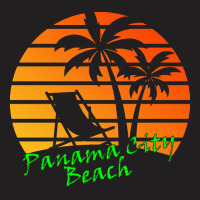 Outdoor T  Shirt Panama City Beach Retro Vintage Sunset T  Shirt T-shirt | Artistshot