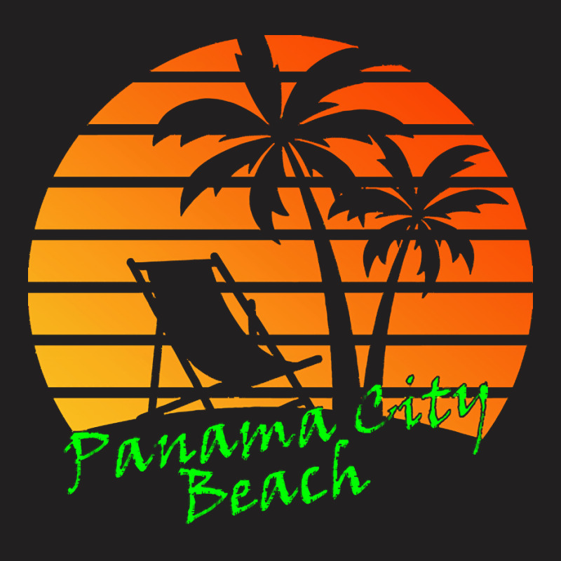 Outdoor T  Shirt Panama City Beach Retro Vintage Sunset T  Shirt T-Shirt by kuhlmanulises23 | Artistshot