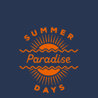 Summer Paradise Ladies Denim Jacket | Artistshot