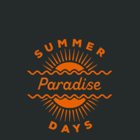 Summer Paradise Women's Triblend Scoop T-shirt | Artistshot