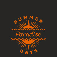 Summer Paradise Ladies Fitted T-shirt | Artistshot