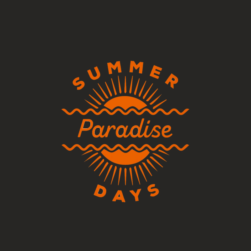 Summer Paradise Ladies Fitted T-shirt | Artistshot