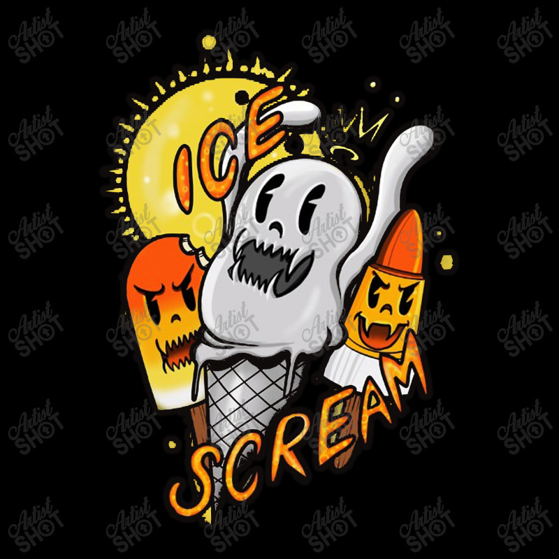 Ice Scream Cropped Hoodie by WuzzTees | Artistshot