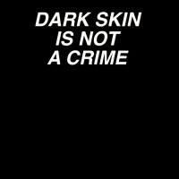 Dark Skin Is Not A Crime Maternity Scoop Neck T-shirt | Artistshot