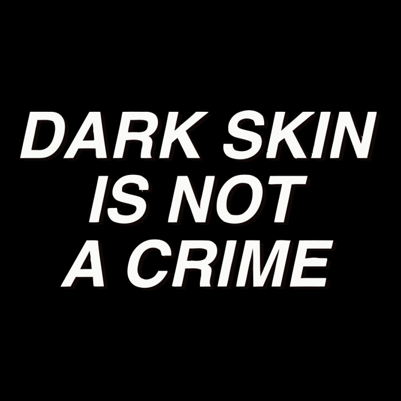 Dark Skin Is Not A Crime Maternity Scoop Neck T-shirt | Artistshot