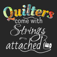 Funny Quilters Come With Strings Attached T Shirt Men's T-shirt Pajama Set | Artistshot