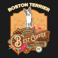 Mom T  Shirt Boston Terrier Best Coffee   Dog Owner Coffee Lover Gifts Hoodie & Jogger Set | Artistshot