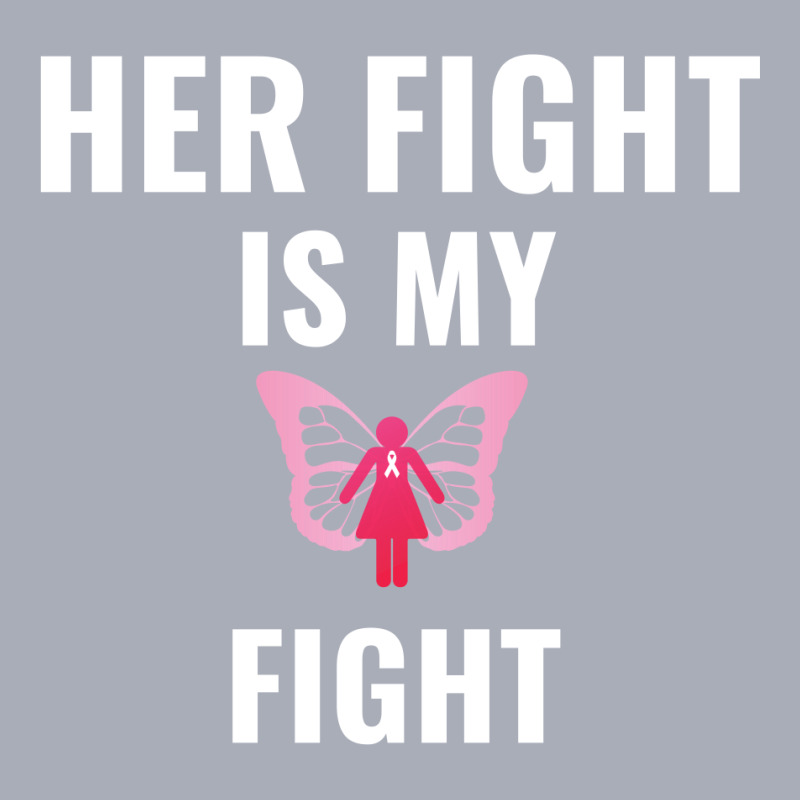 Her Fight Is My Fight White Tank Dress by Perfect Designers | Artistshot