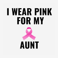 I Wear Pink For My Aunt Baby Bibs | Artistshot