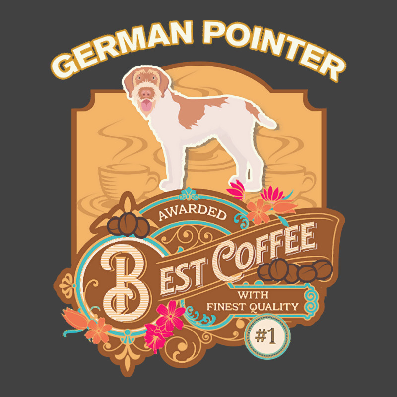 Mom T  Shirt Pointers ( German Wirehaired) Best Coffee   Dog Owner Cof Vintage T-shirt | Artistshot