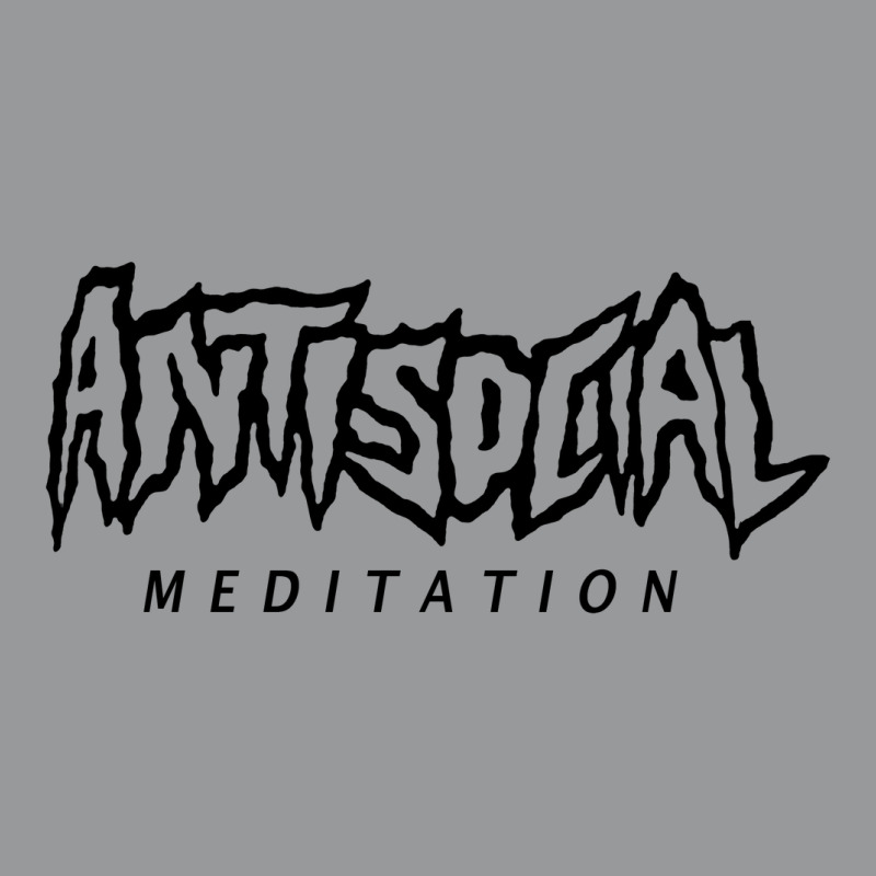 Antisocial Meditation Font [tw] Crewneck Sweatshirt by cicamarlikan | Artistshot