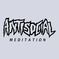 Antisocial Meditation Font [tw] Fleece Short | Artistshot