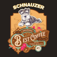 Mom T  Shirt Schnauzer Best Coffee   Dog Owner Coffee Lover Gifts T  S Tank Top | Artistshot