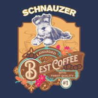 Mom T  Shirt Schnauzer Best Coffee   Dog Owner Coffee Lover Gifts T  S Men Denim Jacket | Artistshot