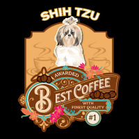 Mom T  Shirt Shih Tzu Longer Hair Best Coffee   Dog Owner Coffee Lover Long Sleeve Shirts | Artistshot