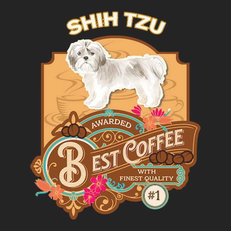 Mom T  Shirt Shih Tzu Shorter Haired Copy Best Coffee   Dog Owner Coff Unisex Hoodie | Artistshot