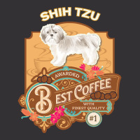 Mom T  Shirt Shih Tzu Shorter Haired Copy Best Coffee   Dog Owner Coff Vintage Hoodie And Short Set | Artistshot