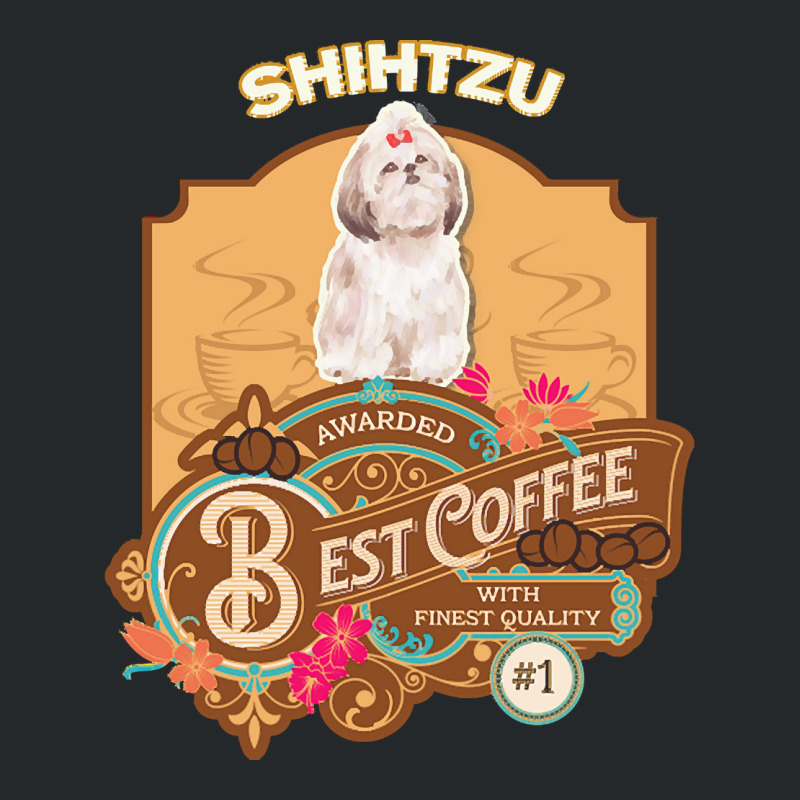 Mom T  Shirt Shihtzu Best Coffee   Dog Owner Coffee Lover Gifts T  Shi Crewneck Sweatshirt | Artistshot