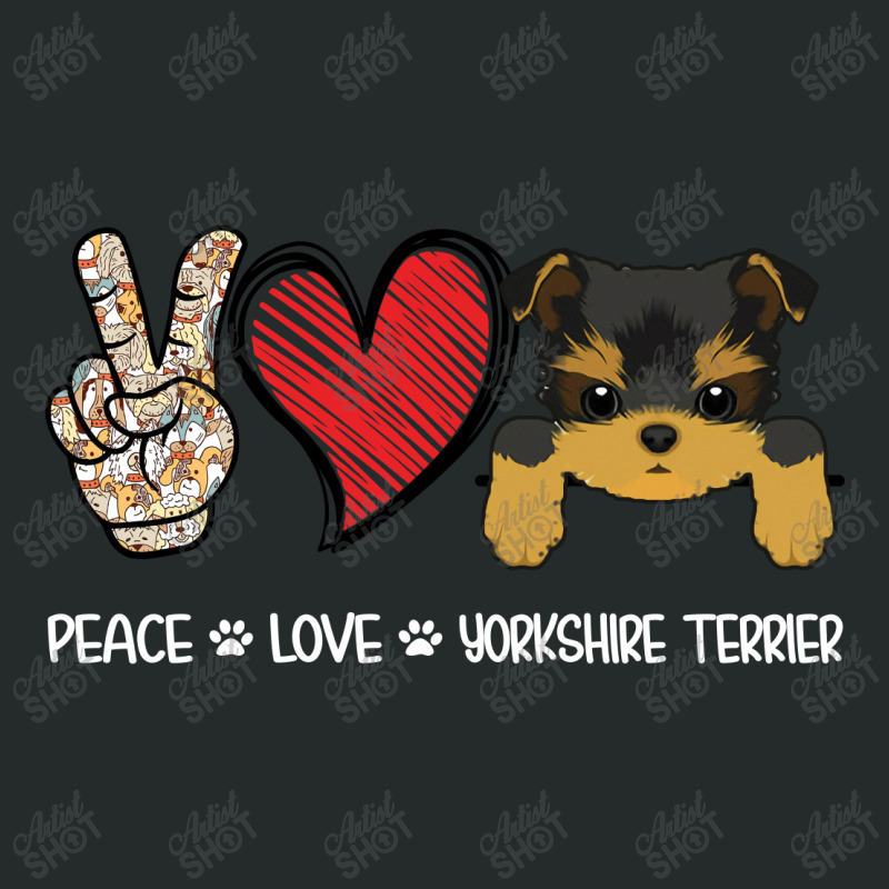 Peace Love Yorkshire Women's Triblend Scoop T-shirt by hoainv | Artistshot