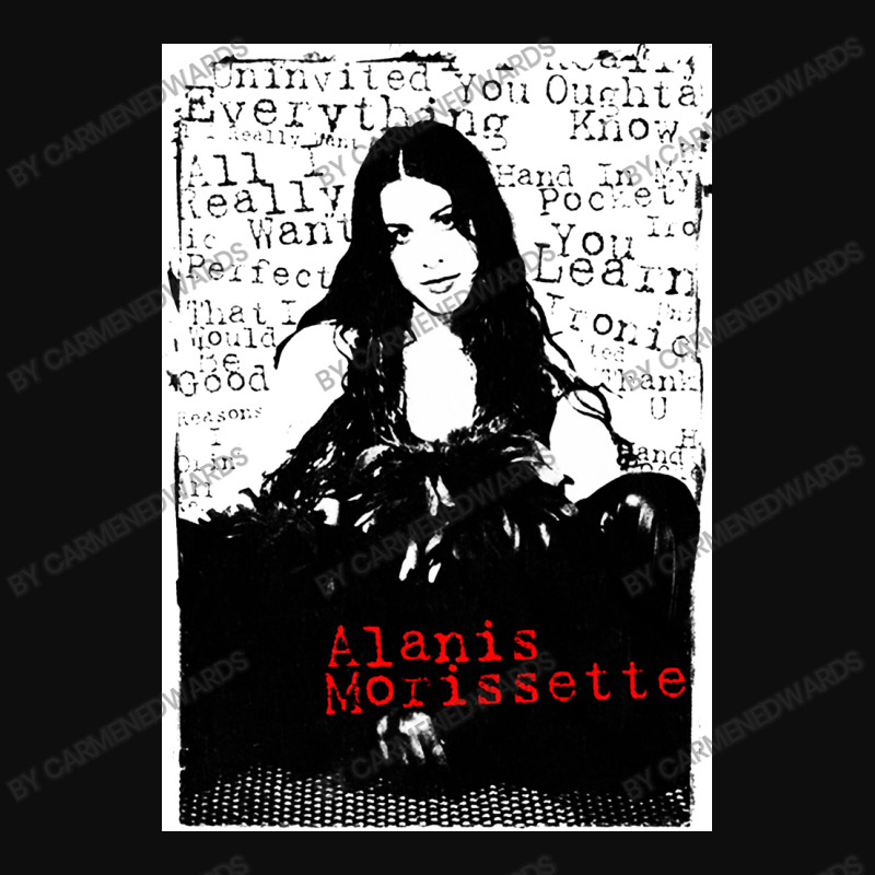 Alanis Morissette 03 Crop Top by CarmenEdwards | Artistshot