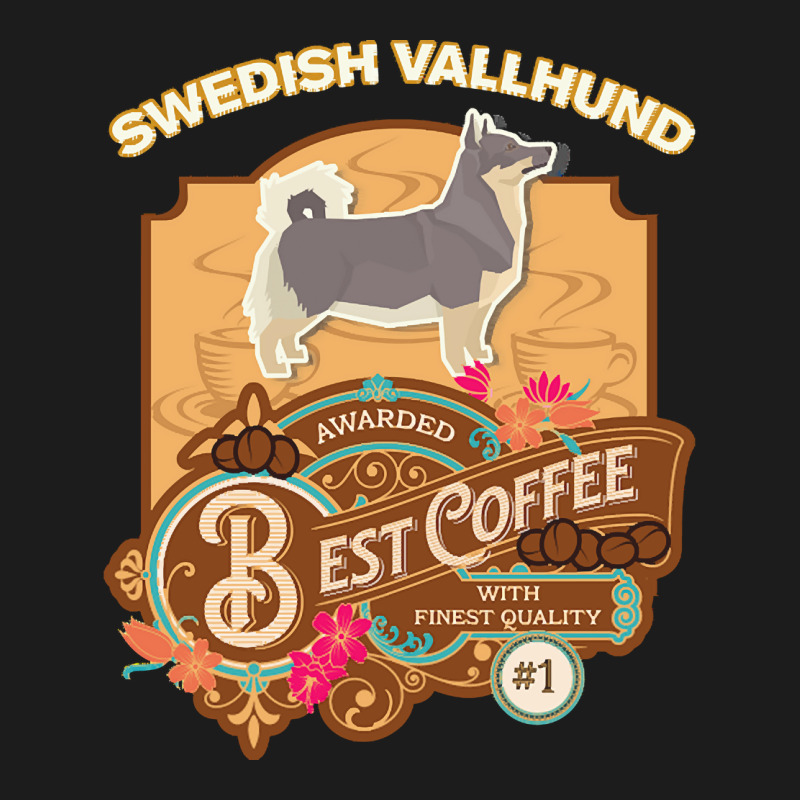 Mom T  Shirt Swedish Vallhund Best Coffee   Dog Owner Coffee Lover Gif Hoodie & Jogger Set | Artistshot