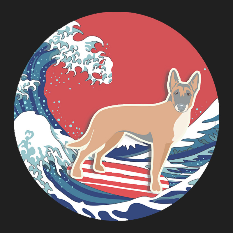 Belgian Malinois T  Shirt Belgian Malinois Gifts   Ocean Waves Surfing Ladies Polo Shirt by palehulking | Artistshot