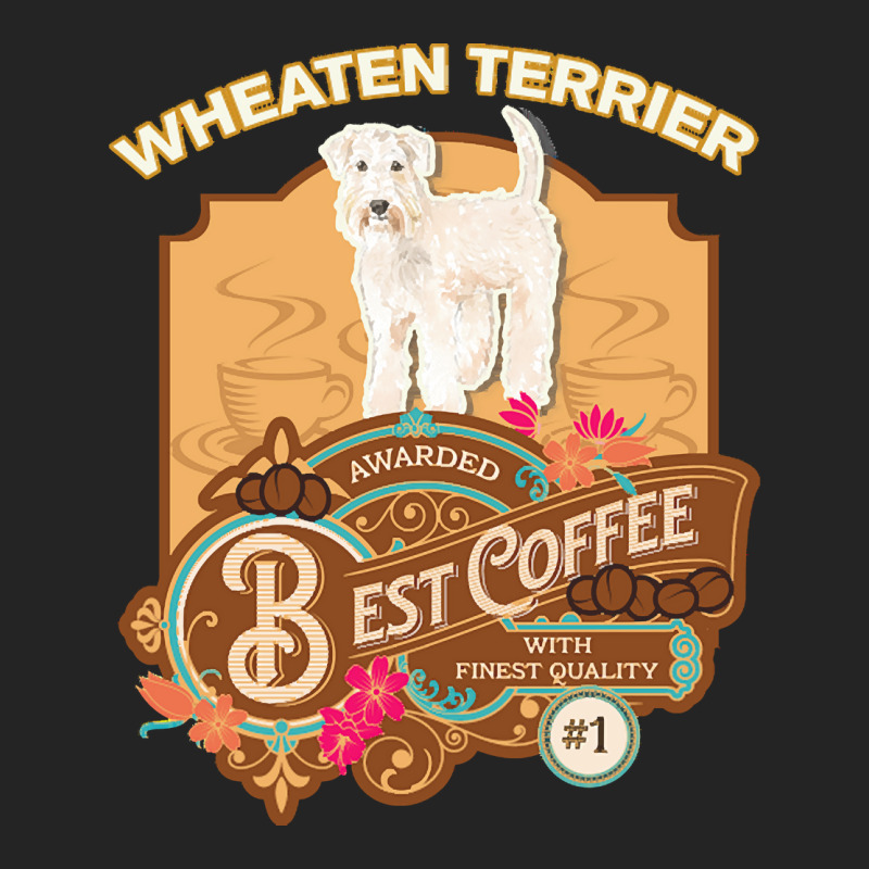 Mom T  Shirt Wheaten Terrier Copy Best Coffee   Dog Owner Coffee Lover 3/4 Sleeve Shirt | Artistshot