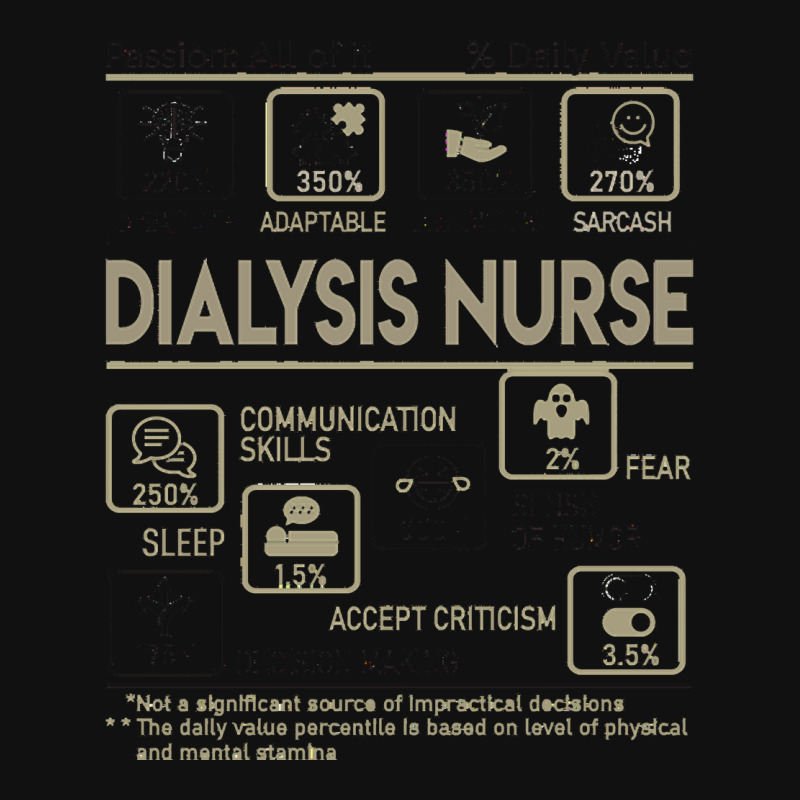 Dialysis Nurse T  Shirt Dialysis Nurse T Shirt   Multitasking Daily Va Baby Bibs by hatchlong | Artistshot