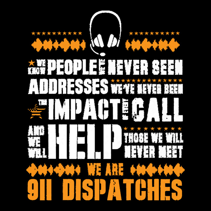 Dispatcher T  Shirt911 Dispatcher Operators Emergency Responders T  Sh Adjustable Cap | Artistshot