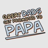 Great Dads Get Promoted To Papa Full-length Apron | Artistshot