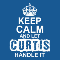 Keep Calm And Let Curtis Handle It Medium-length Apron | Artistshot