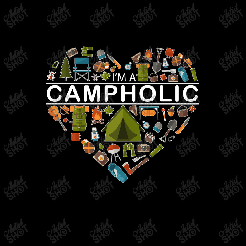 I'm A Campingholic Youth Hoodie by hoainv | Artistshot