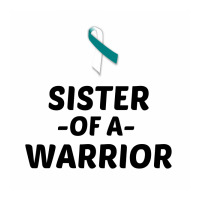 Sister Of A Warrior Cervical Cancer Awareness Youth Zipper Hoodie | Artistshot